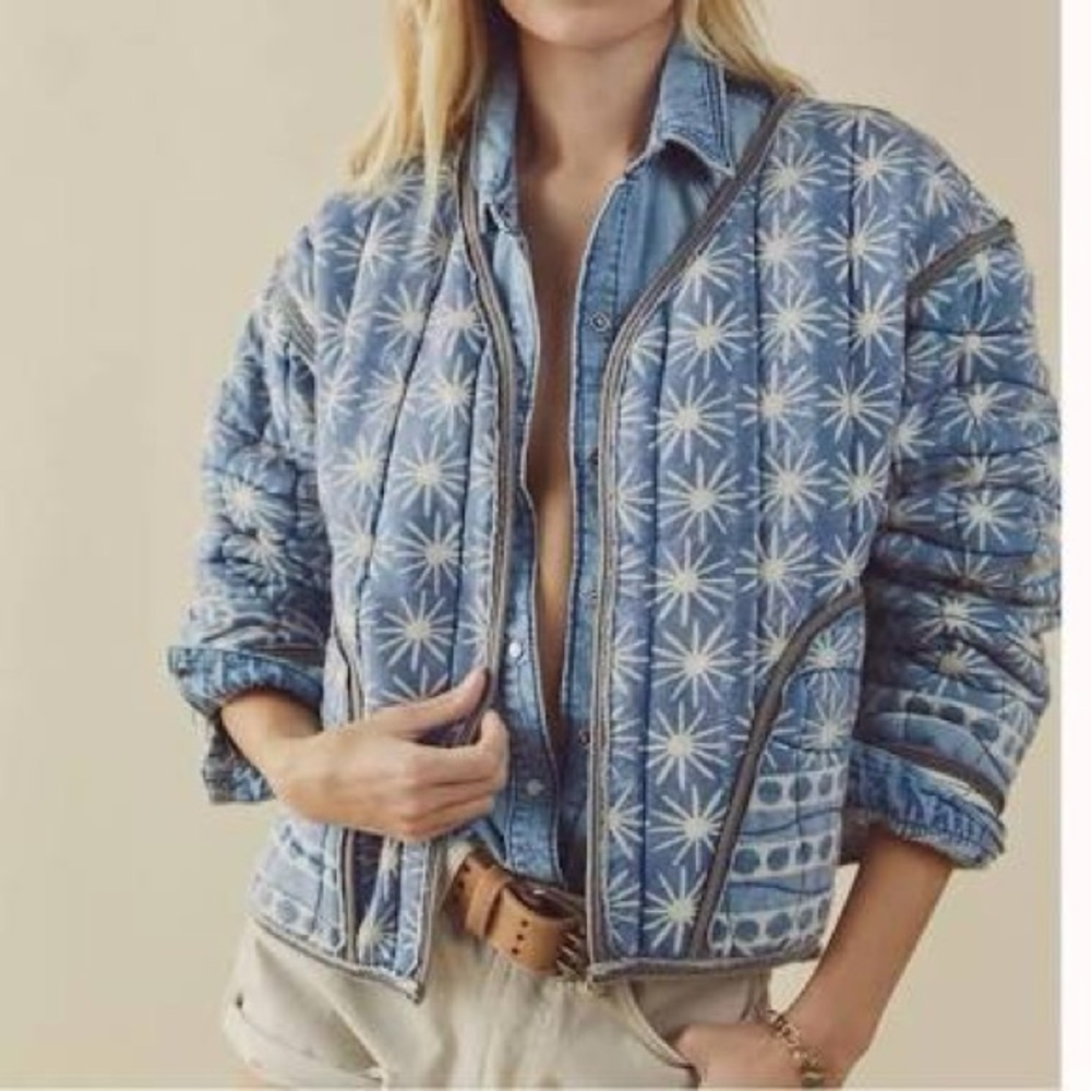 Free People Kara Quilted Jacket